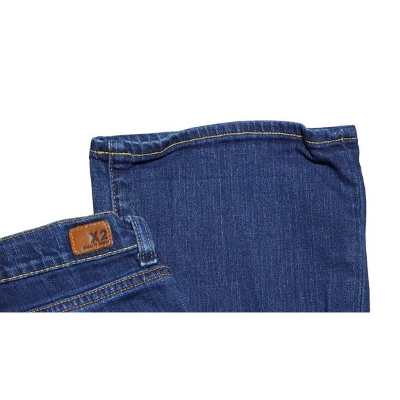 X2 Jeans Curvy Boot Cut Womens Waist 31 Dark Wash Denim - Picture 9 of 13
